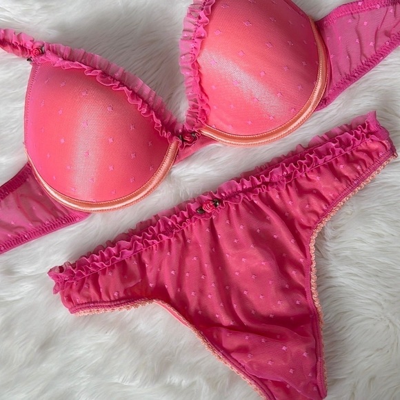 Delicates Mesh Bra and Panty Set - Picture 5 of 5